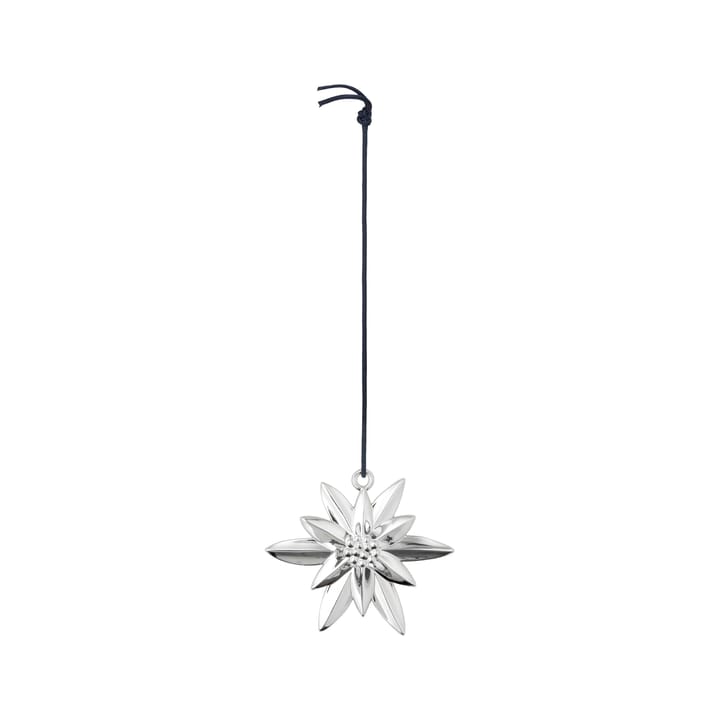 Decoración de Navidad Karen Blixen Flor de invierno, Plata Rosendahl