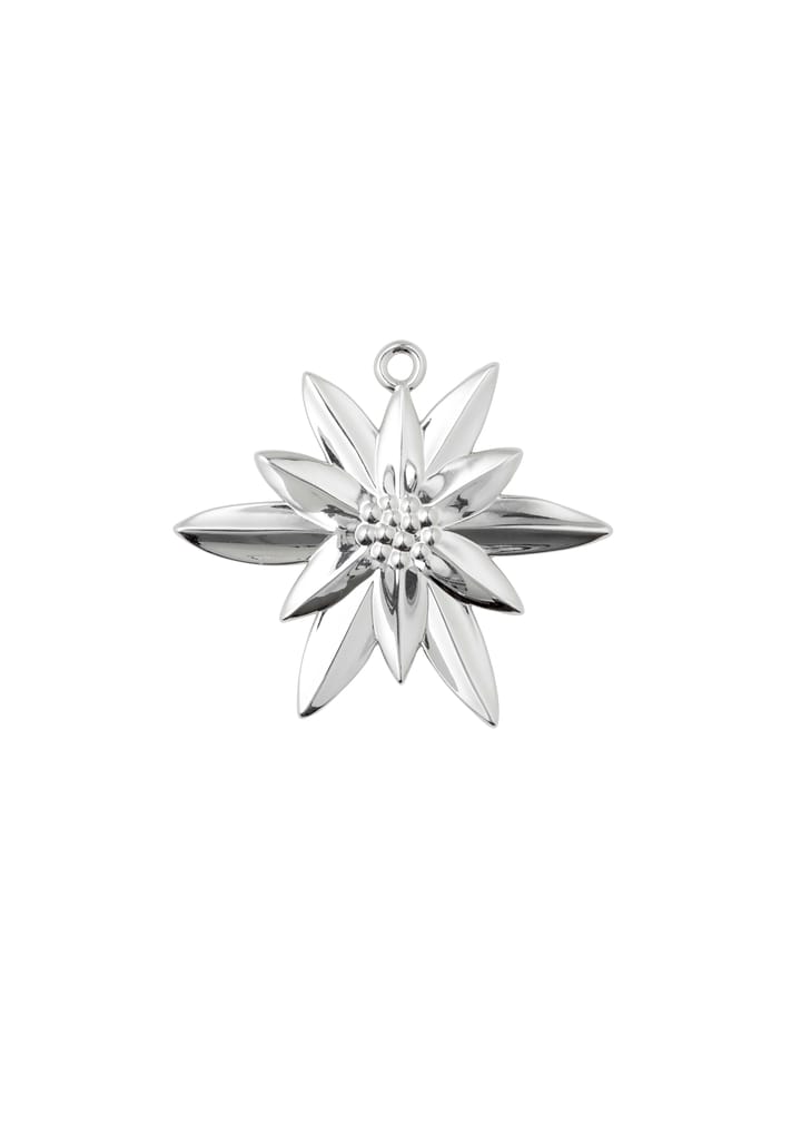 Decoración de Navidad Karen Blixen Flor de invierno, Plata Rosendahl