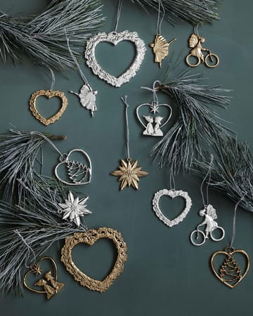 Decoración de Navidad Karen Blixen Flor de invierno - Plata - Rosendahl