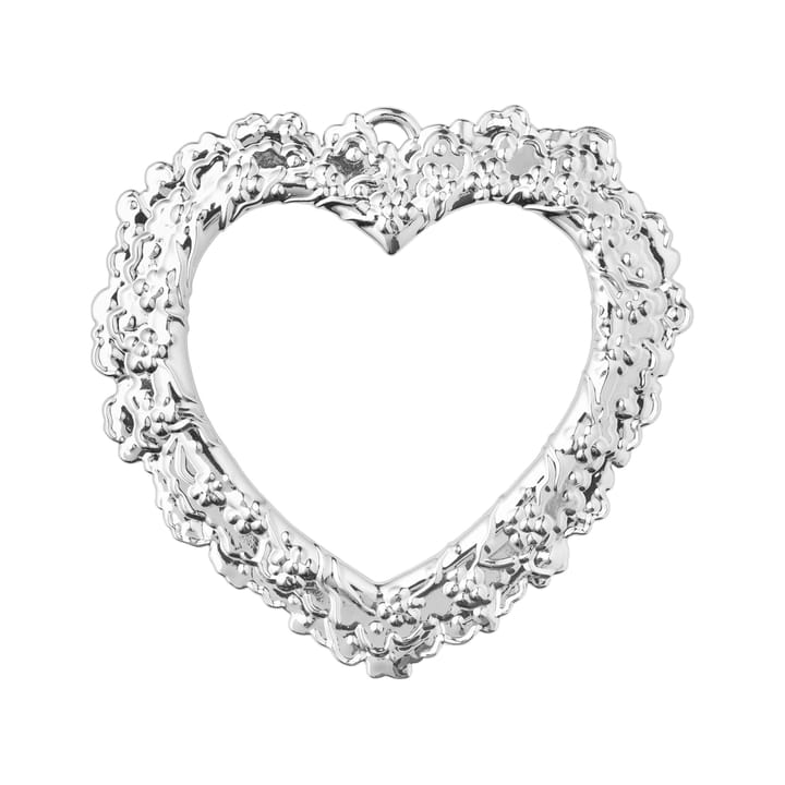 Decoración de ventana Karen Blixen Corazón de flores, Plata Rosendahl