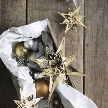 Estrella para árbol Navidad Karen Blixen - oro - Rosendahl