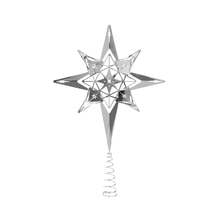 Estrella para árbol Navidad Karen Blixen - plata - Rosendahl