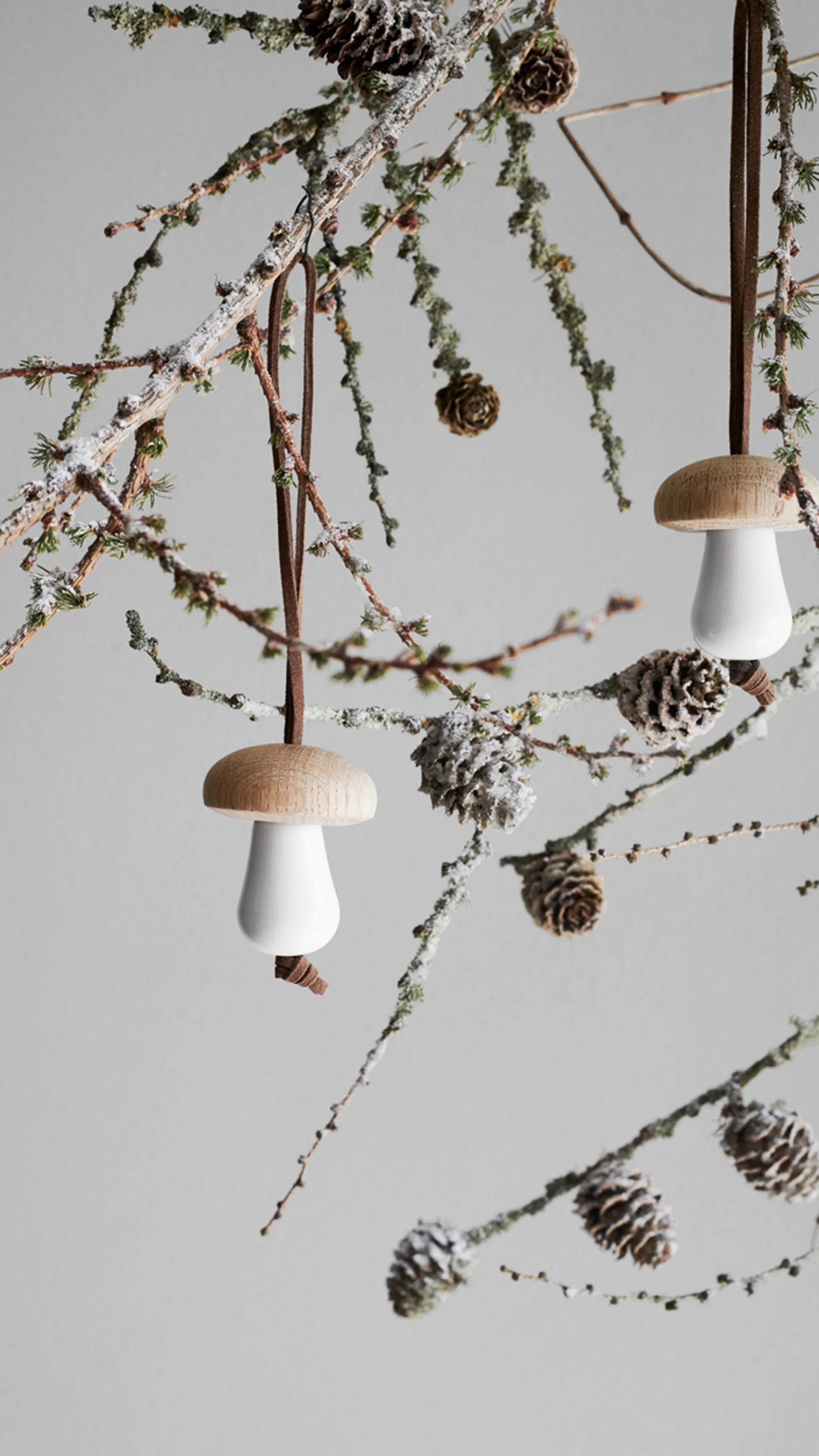 Forest tales seta Ø4,5 cm, Blanco Rosendahl