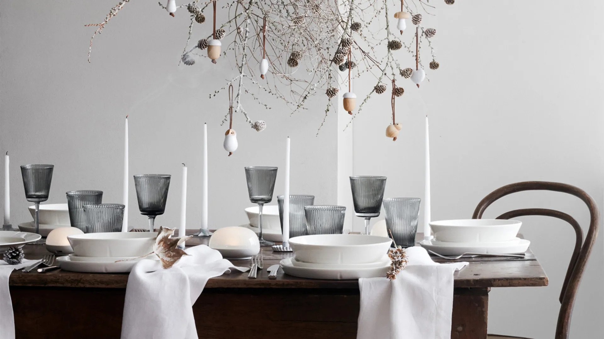 Forest tales seta Ø4,5 cm, Blanco Rosendahl