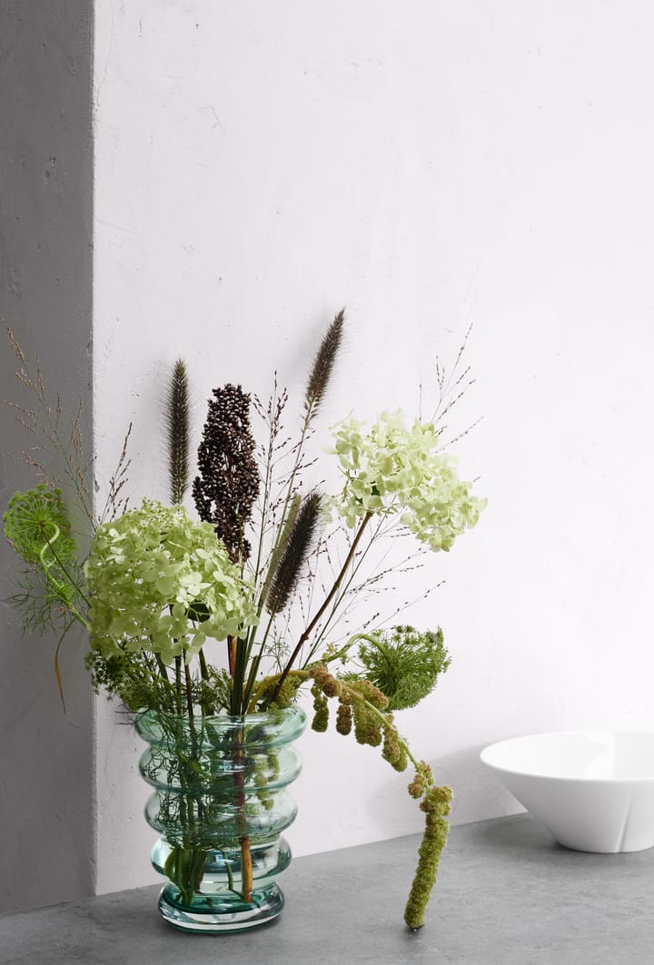 Jarrón Infinity menta, 20 cm Rosendahl