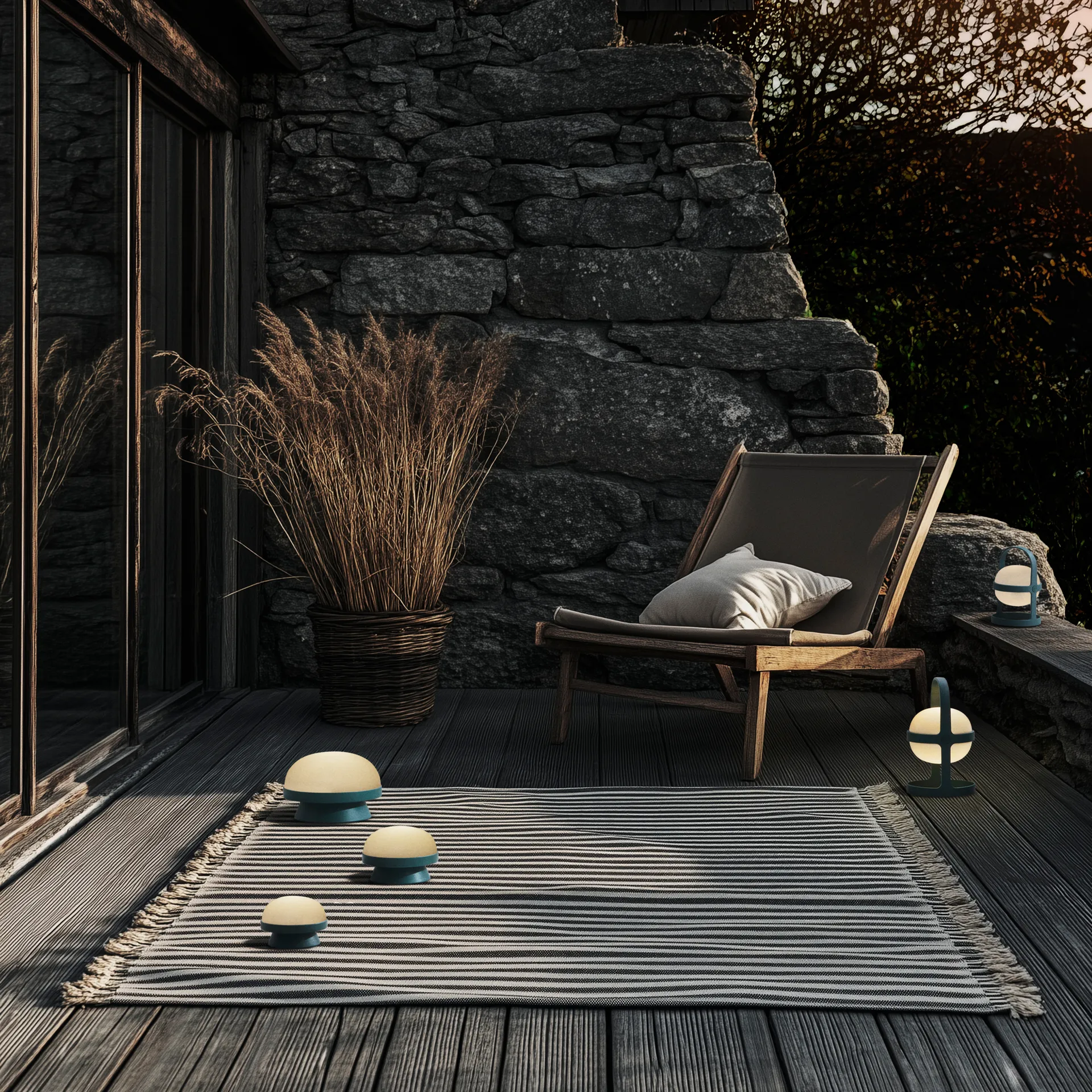 Lámpara solar Soft Spot 25 cm, Forest green Rosendahl