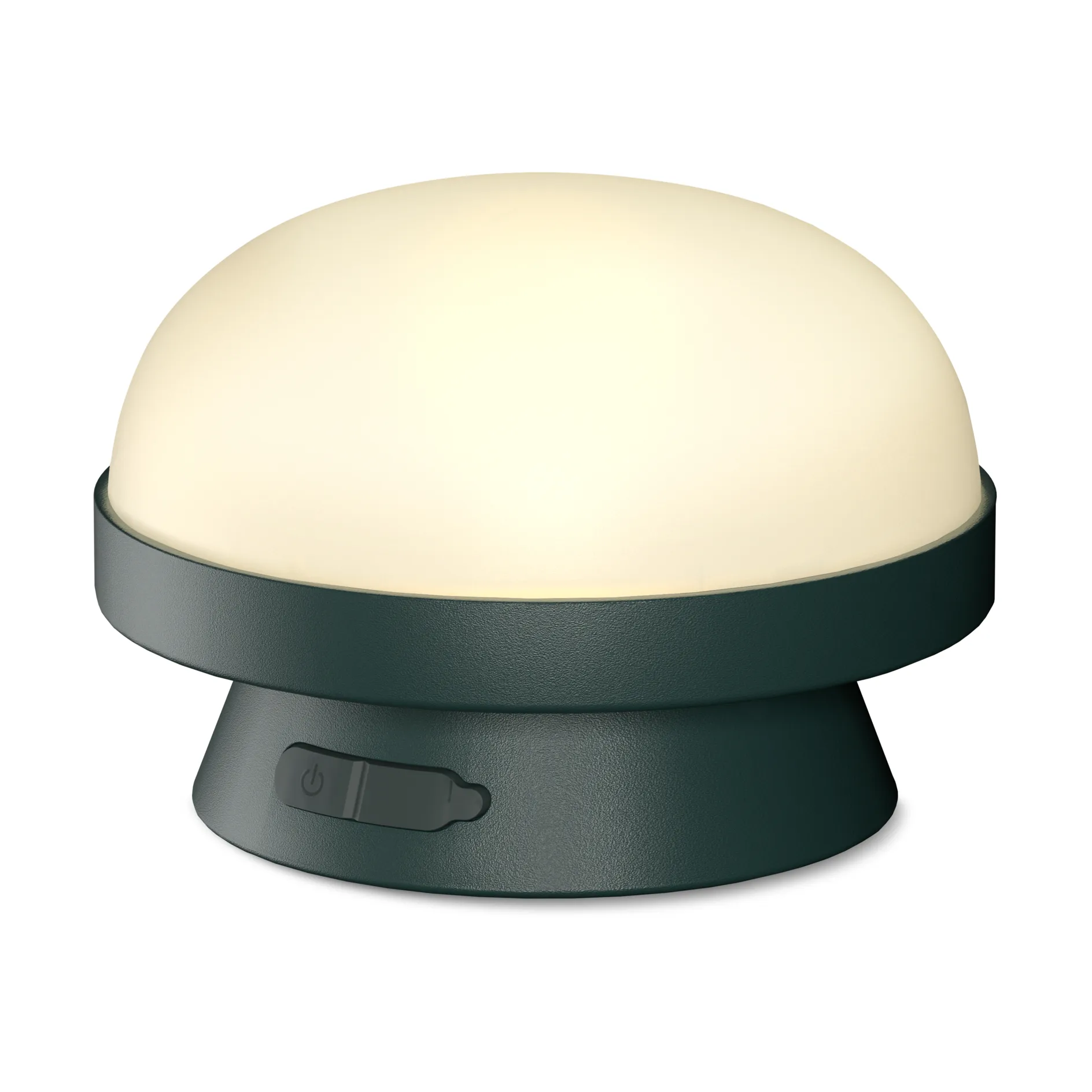 Lámpara solar Soft Spot dots Ø14,5 cm, Forest green Rosendahl