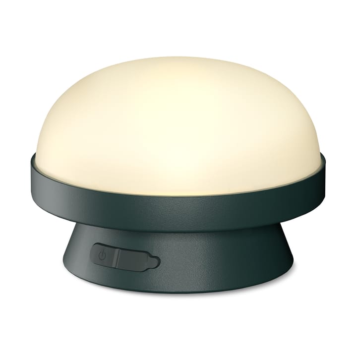 Lámpara solar Soft Spot dots Ø14,5 cm, Forest green Rosendahl