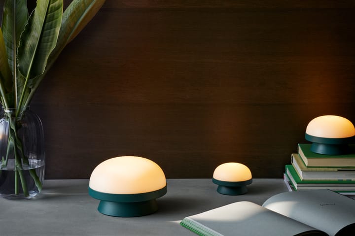 Lámpara solar Soft Spot dots Ø21 cm, Forest green Rosendahl