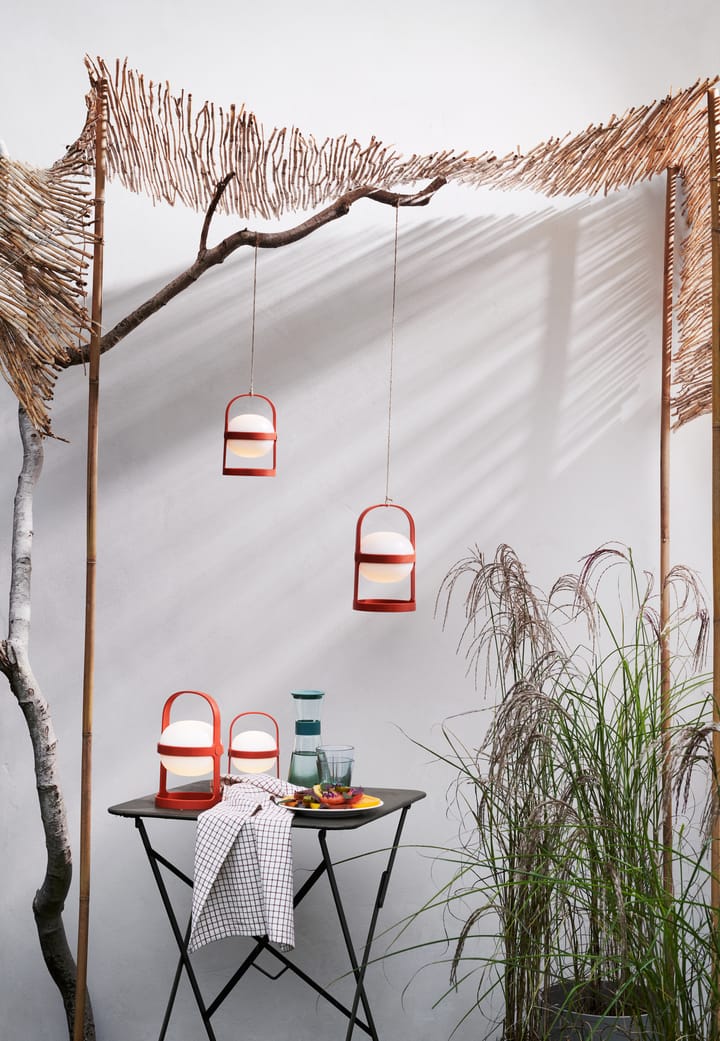 Lámpara solar Soft Spot terracotta, 25 cm Rosendahl