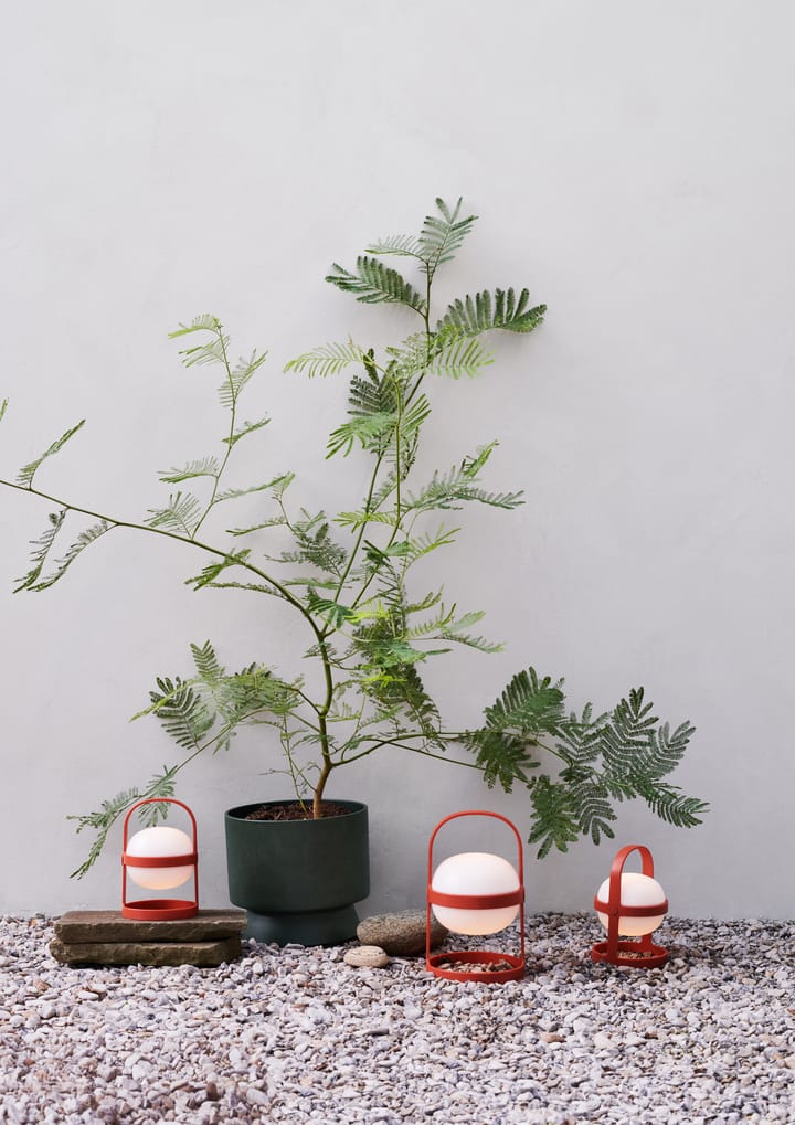 Lámpara solar Soft Spot terracotta, 25 cm Rosendahl