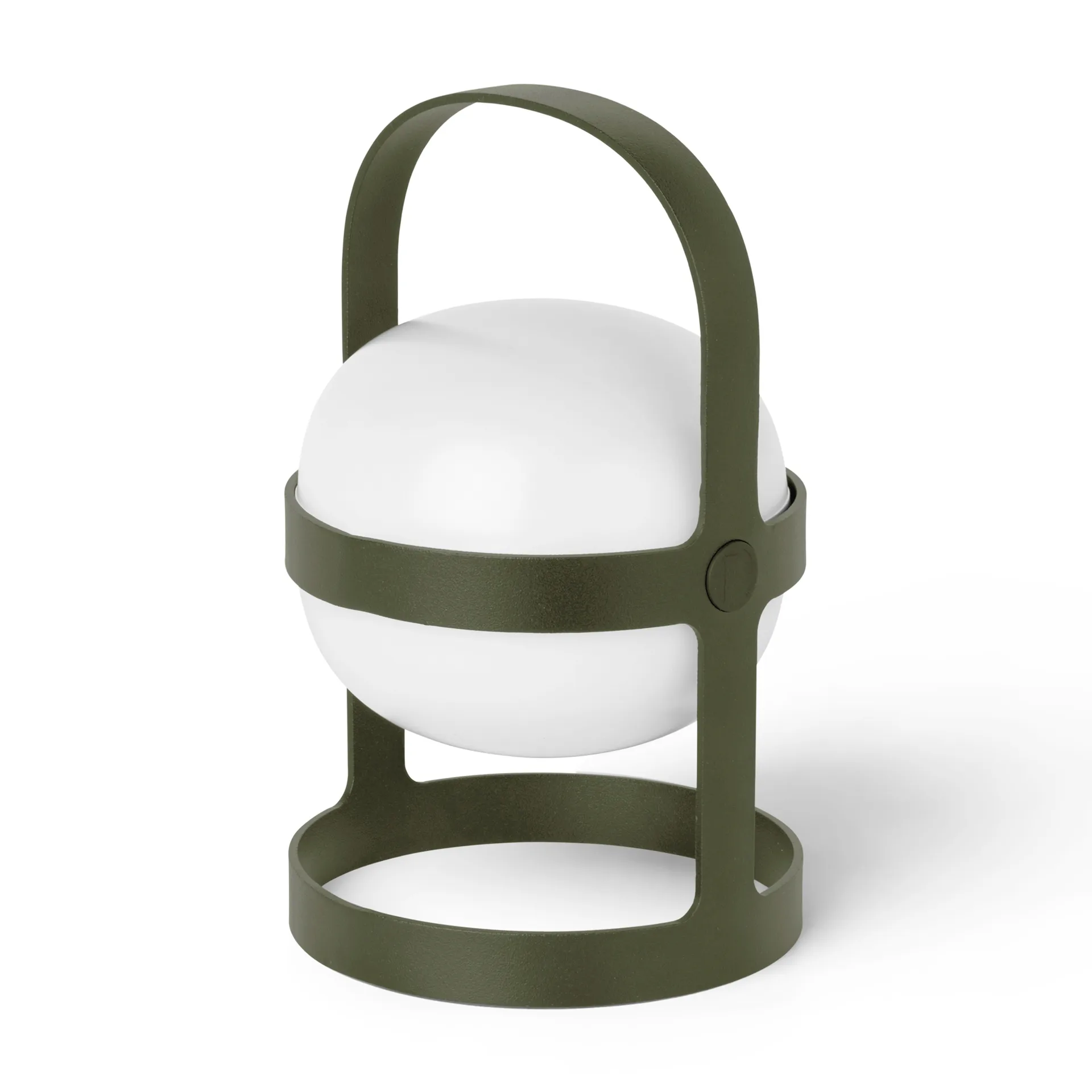 Lámpara solar Soft Spot verde oliva, 18,5 cm Rosendahl