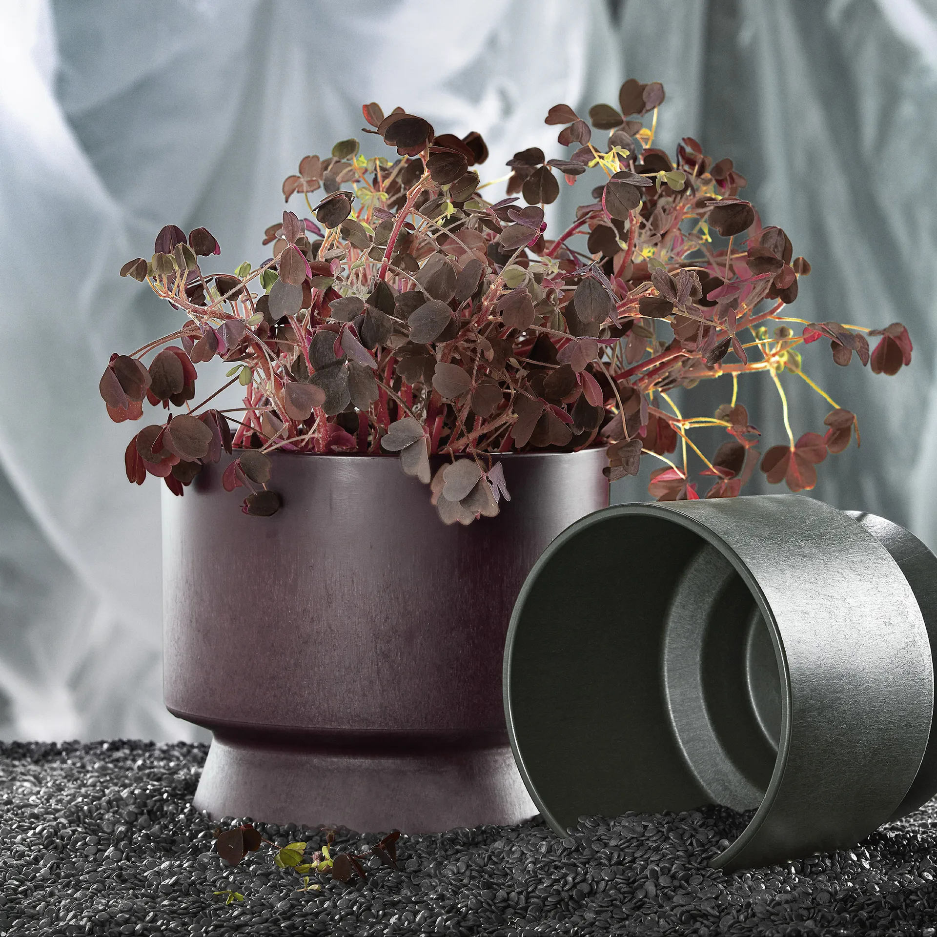 Maceta Ro Ø19 cm, Bordeaux Rosendahl