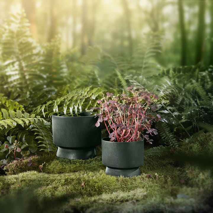 Maceta Ro Ø19 cm, verde oscuro Rosendahl