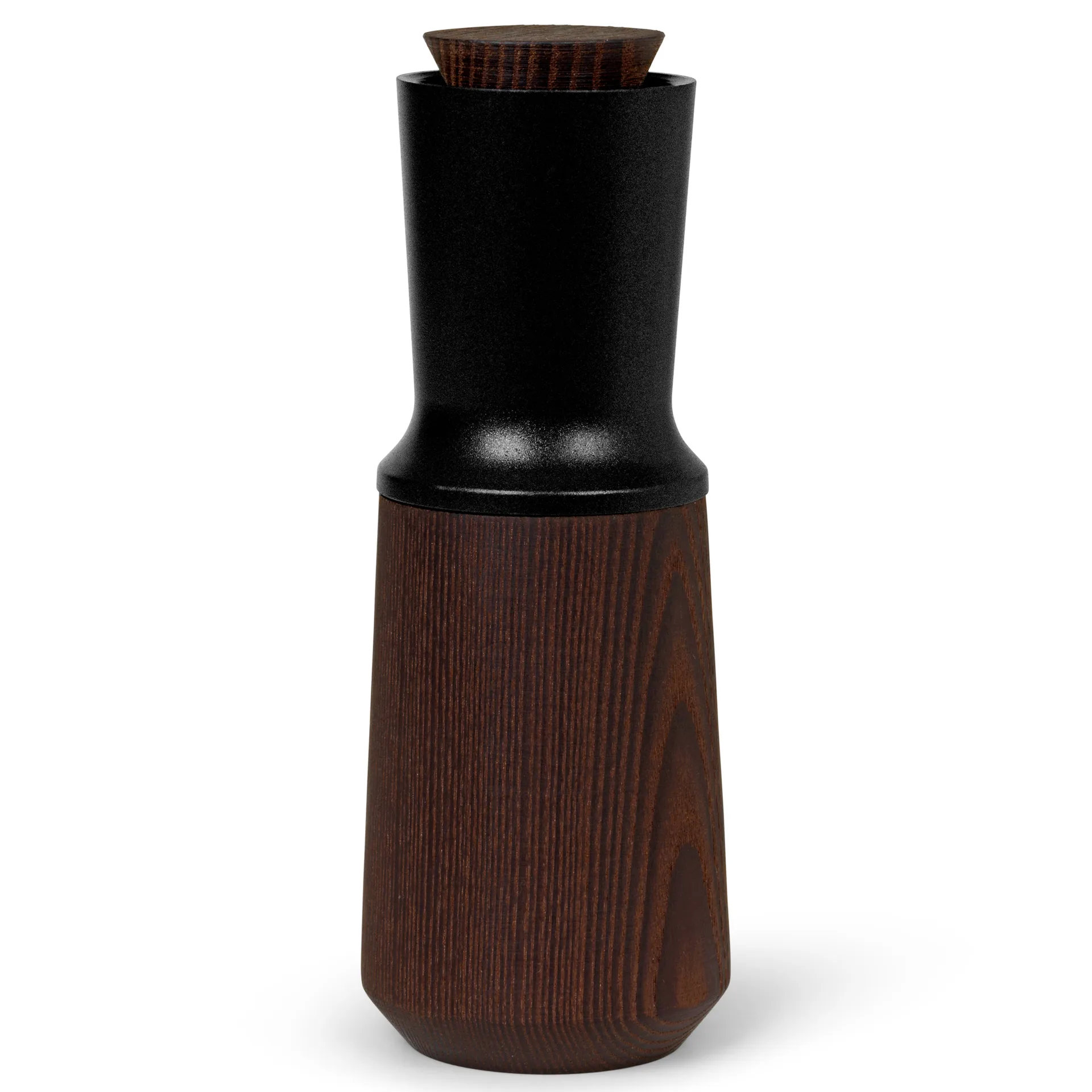 Molinillo de sal y pimienta Rå 20 cm, negro Rosendahl