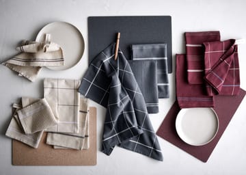 Paño de cocina Alpha50x70 cm - gris oscuro - Rosendahl