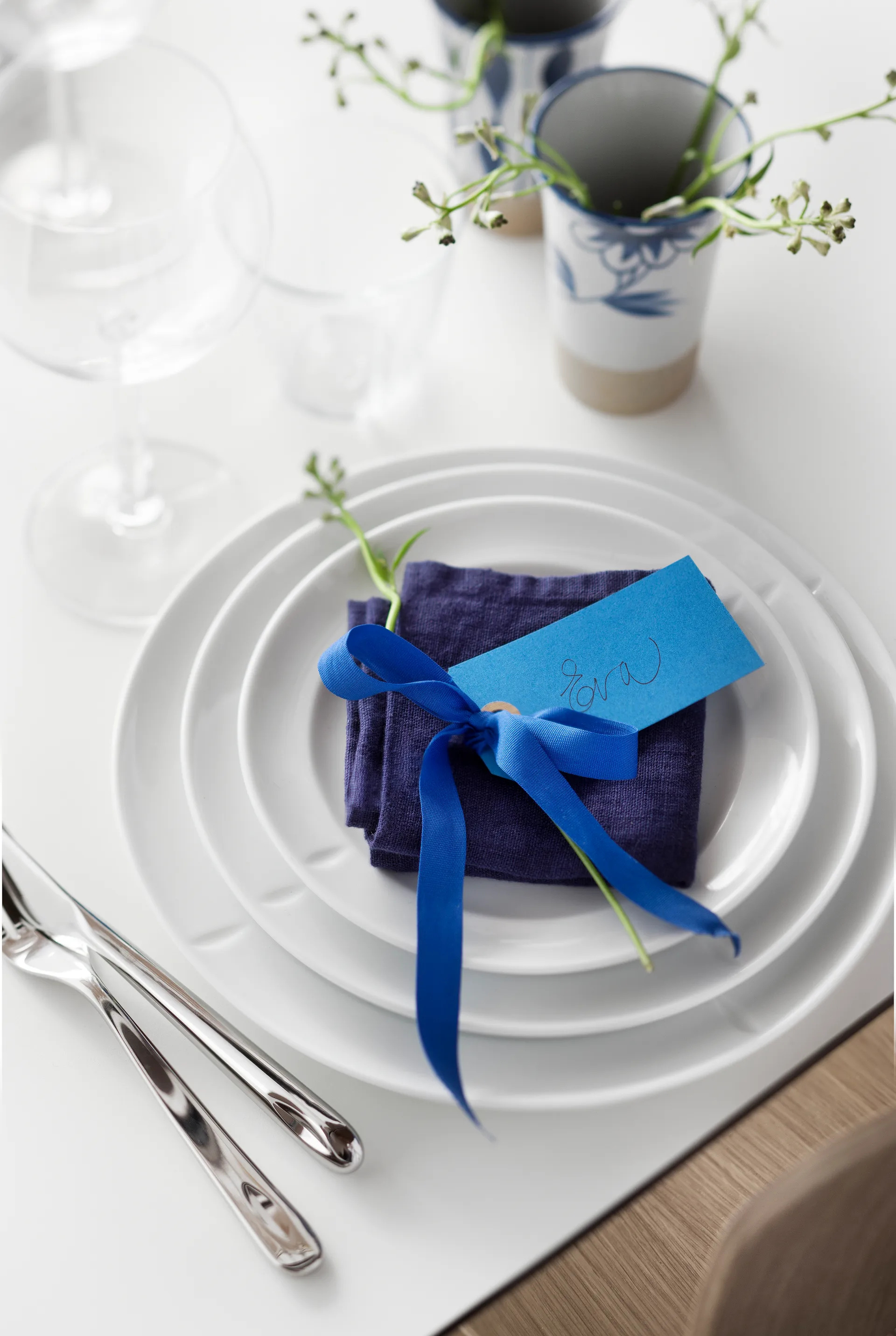 Plato Grand Cru Soft Ø27 cm, Blanco Rosendahl