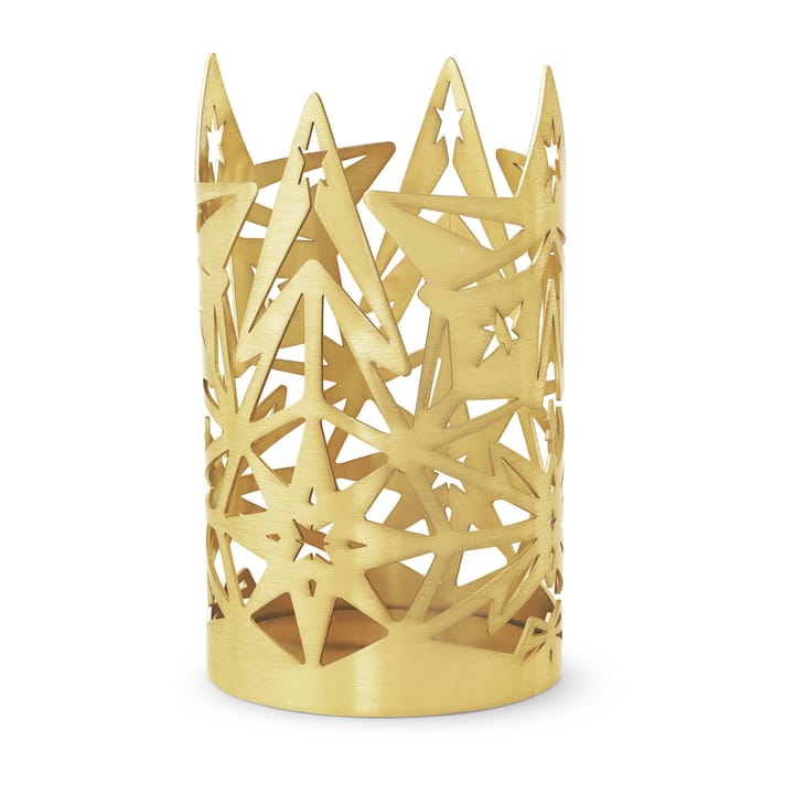 Portavelas Karen Blixen 13,5 cm, dorado Rosendahl