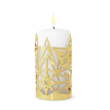 Portavelas Karen Blixen 13,5 cm - dorado - Rosendahl
