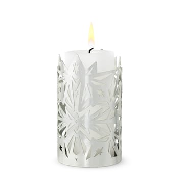 Portavelas Karen Blixen 16 cm - plateado - Rosendahl