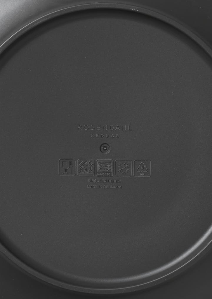 Set de 2 platillos Grand Cru Take Ø19,5 cm, gris Rosendahl