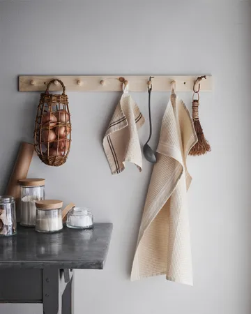 Set de 3 bayetas Delta 30x30 cm - sand - Rosendahl