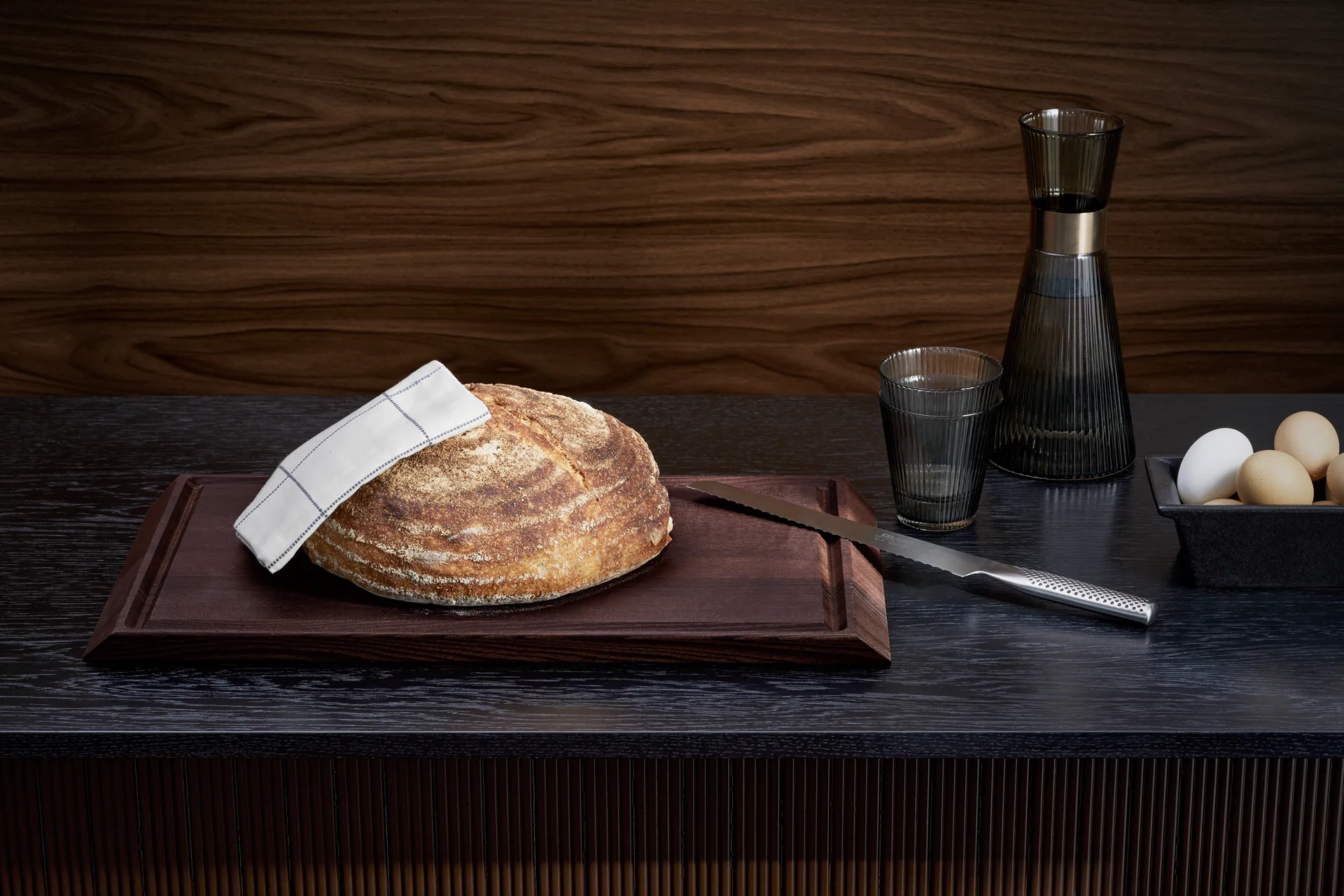 Tabla de cortar RÅ fresno termo, 28x51 cm Rosendahl