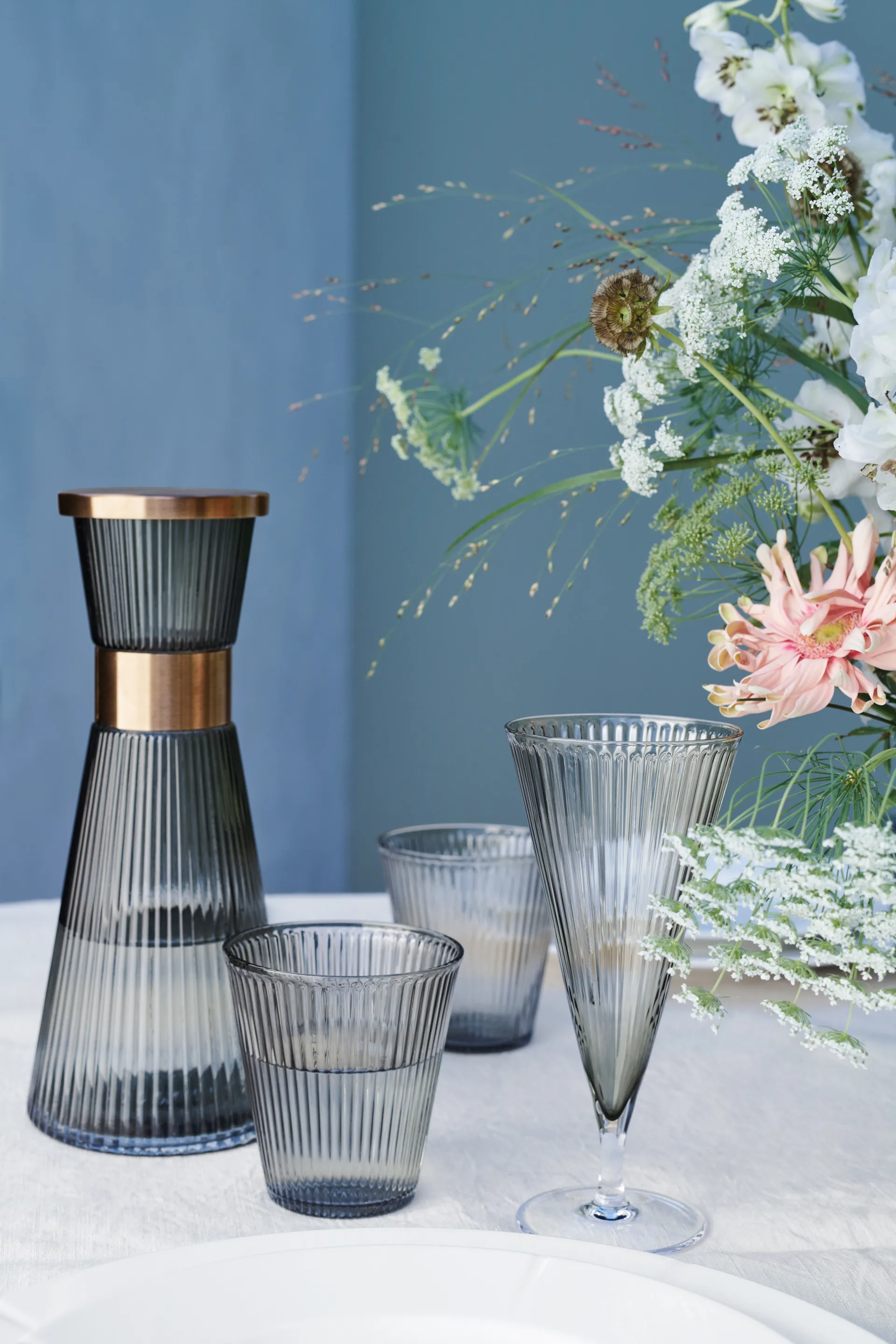 Tapa para jarra de agua Grand Cru Nouveau, Acero patinado Rosendahl