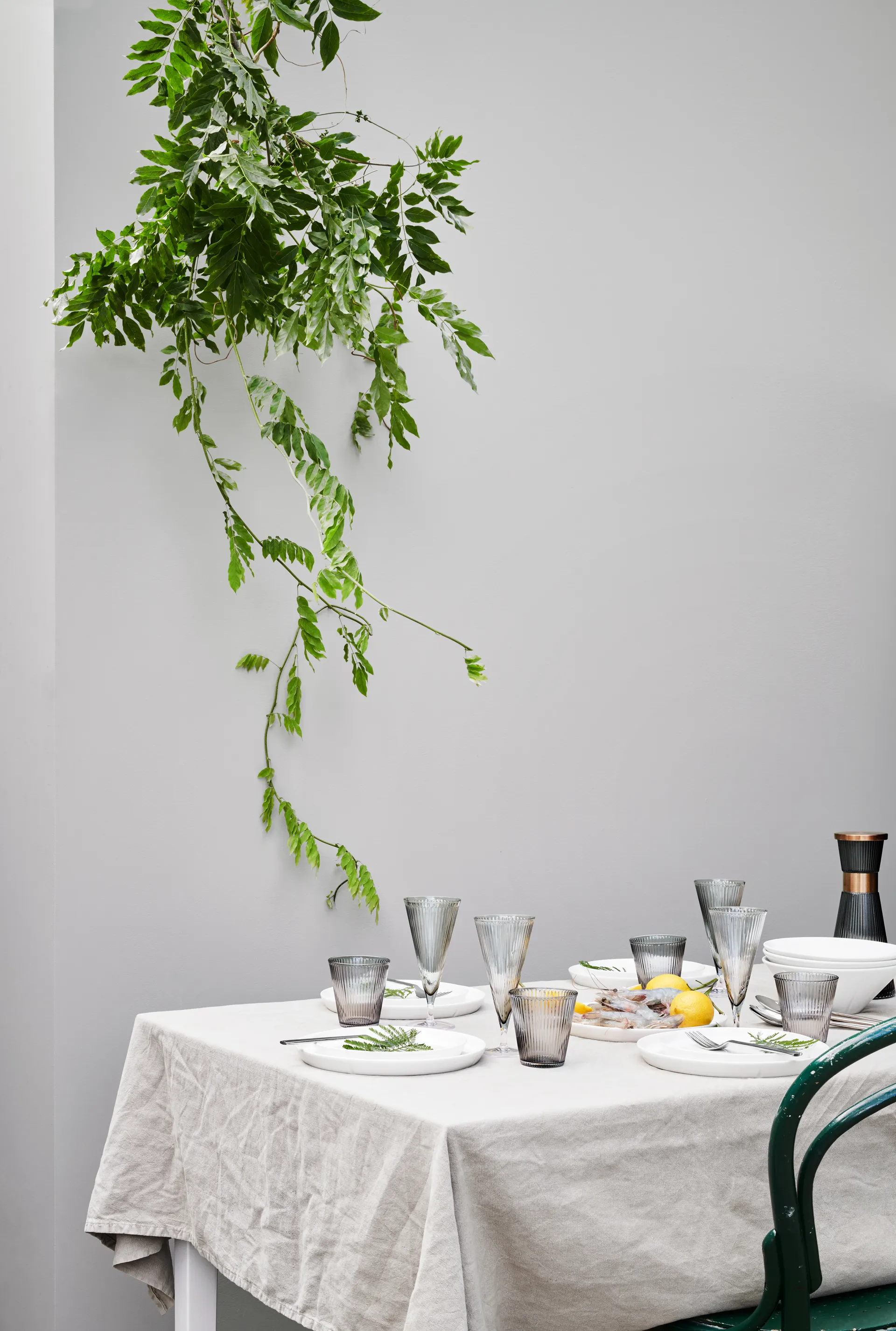 Tapa para jarra de agua Grand Cru Nouveau, Acero patinado Rosendahl