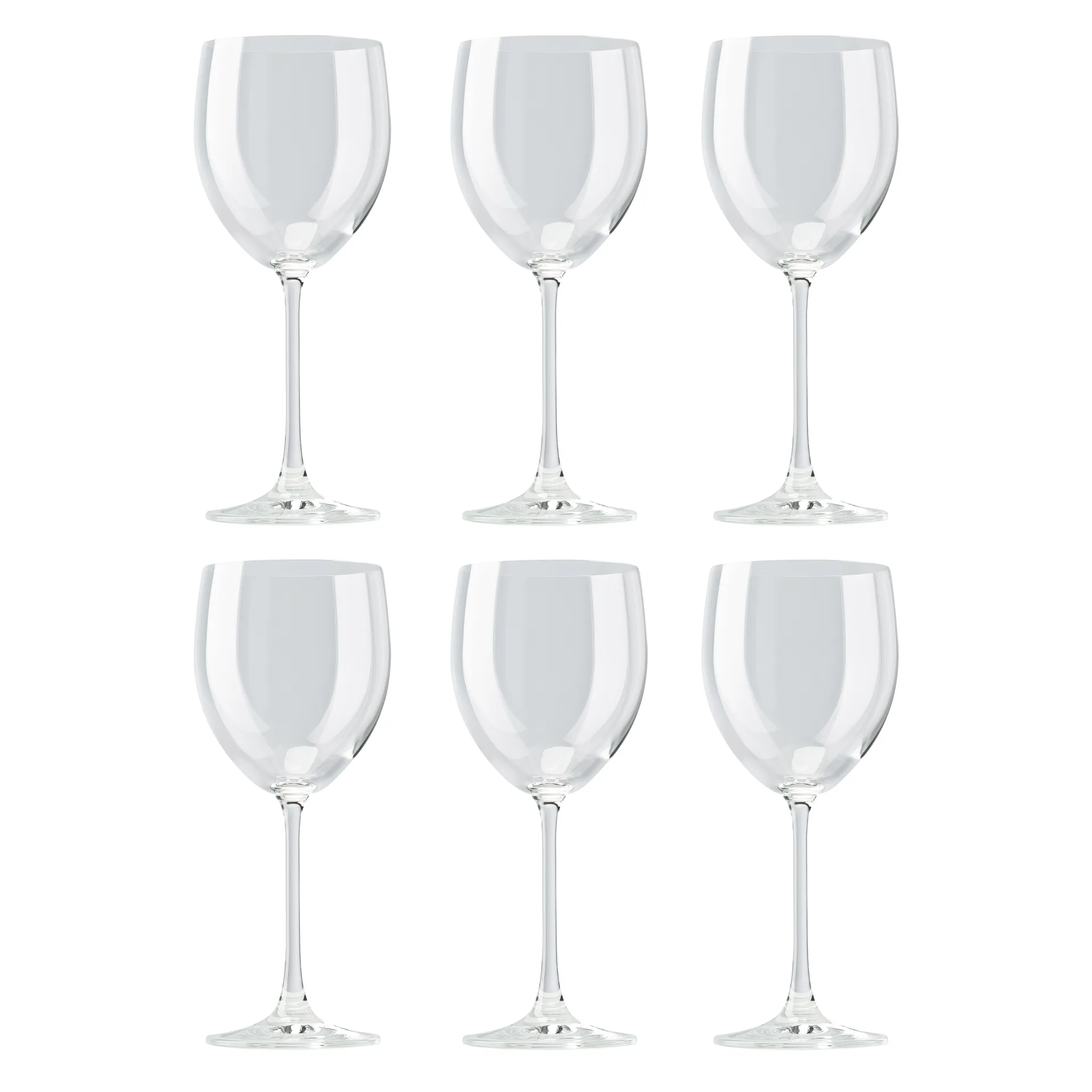 6 Vasos para agua DiVino Goblet 44 cl, transparente Rosenthal