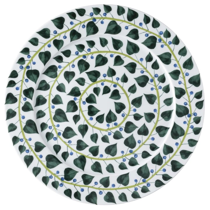 Fuente de servir Magic Garden Foliage Ø33 cm - blanco-verde - Rosenthal