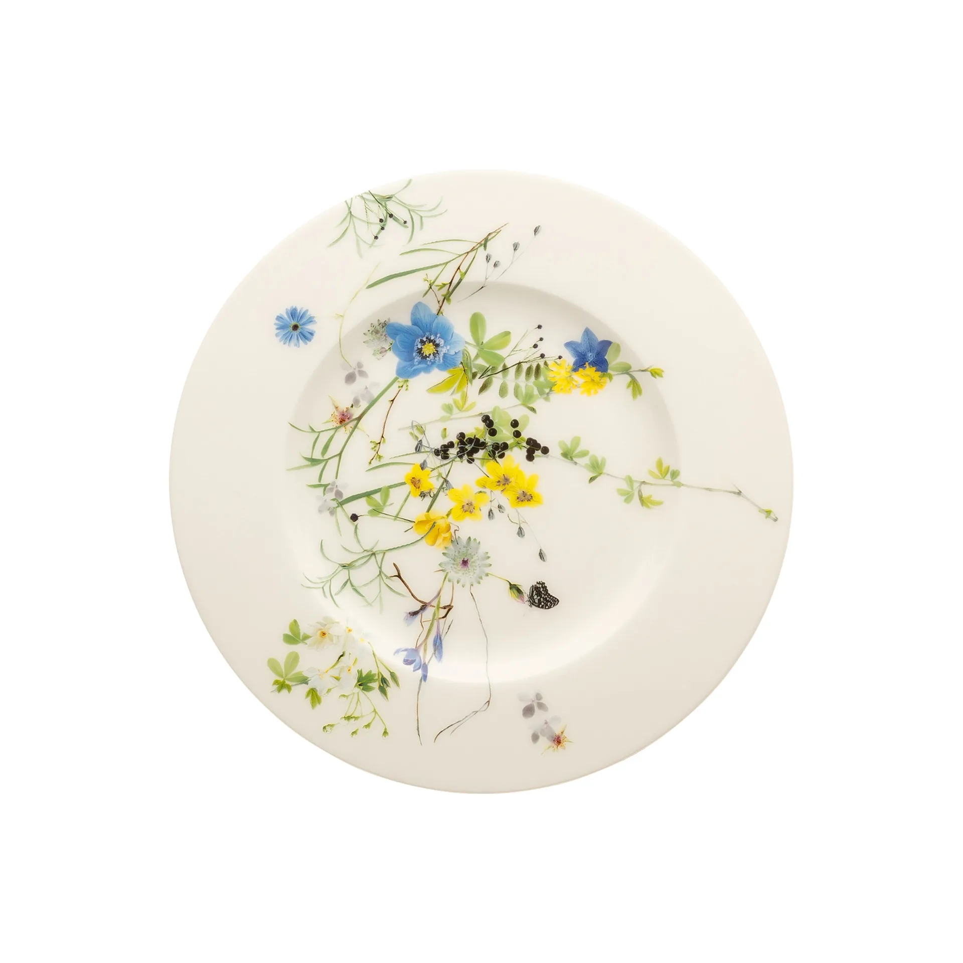 Plato Brillance Fleurs des Alpes 19 cm, Multi Rosenthal