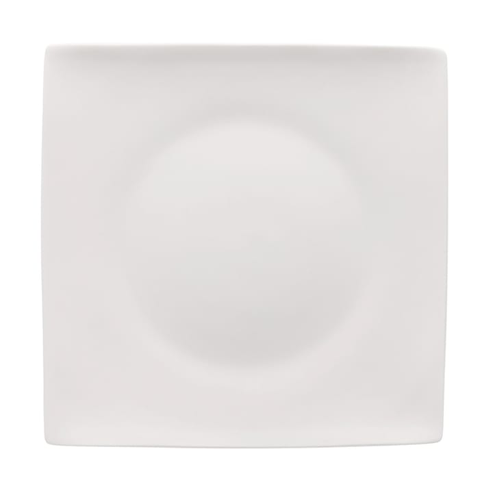 Plato cuadrado Jade 23 cm - blanco - Rosenthal