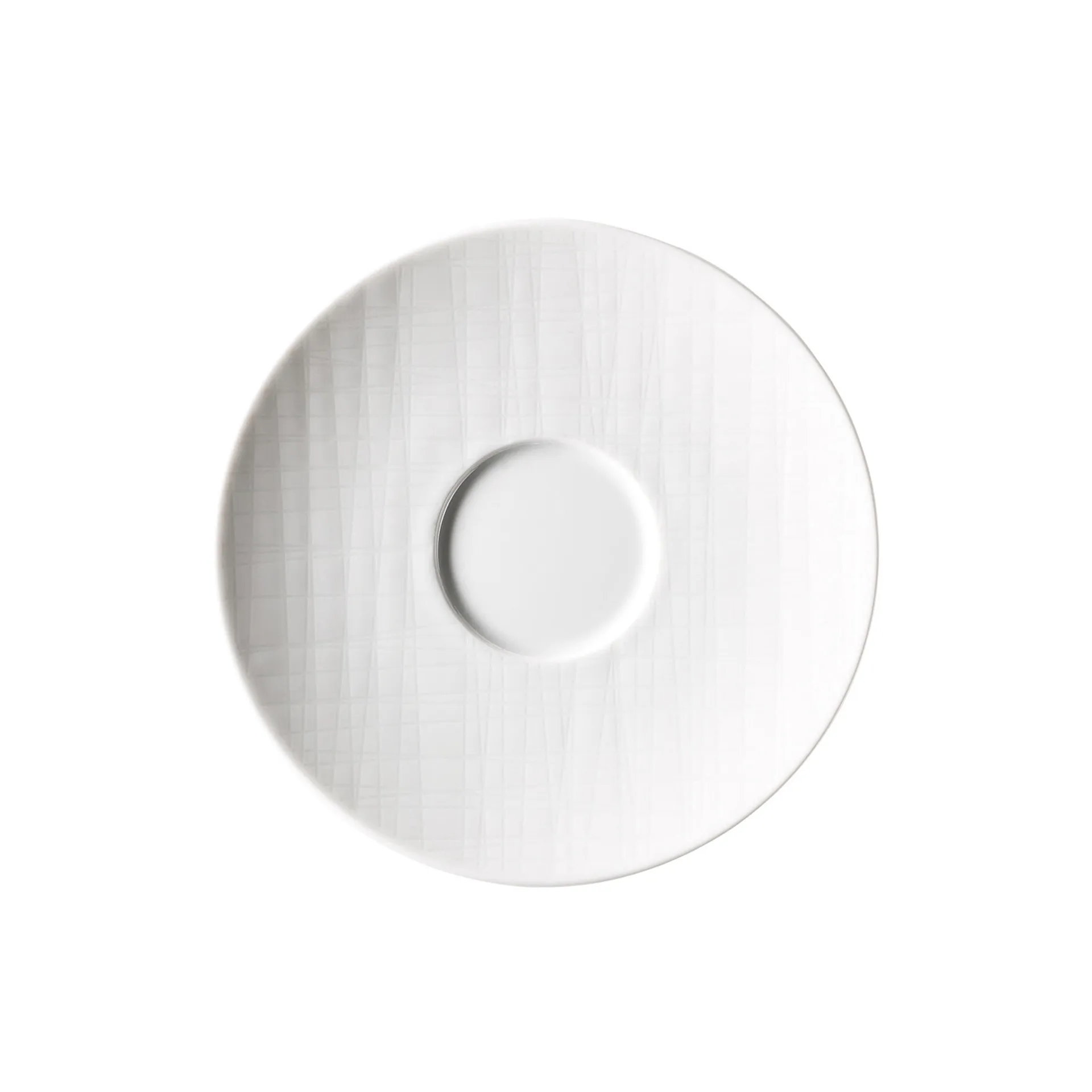 Plato de café Mesh, blanco Rosenthal
