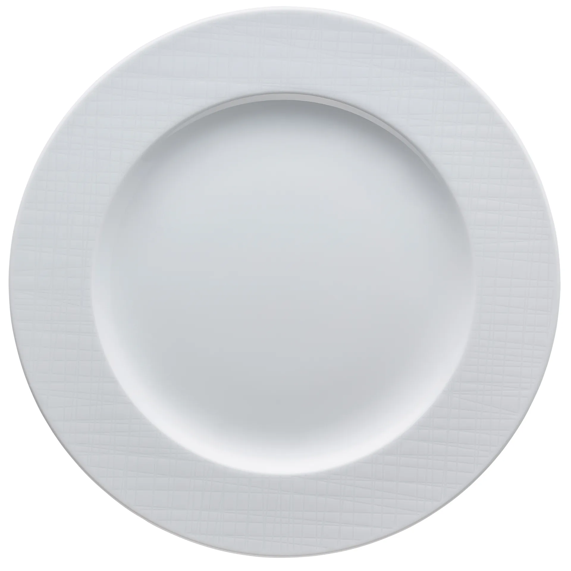 Plato Mesh Rim 28 cm, blanco Rosenthal