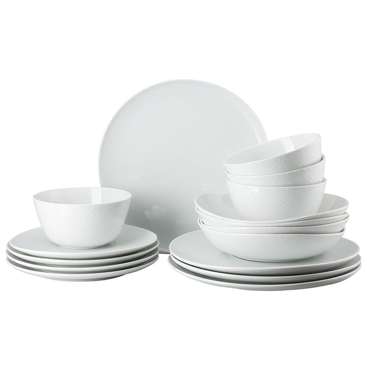 Vajilla Junto, blanco - 16 piezas - Rosenthal