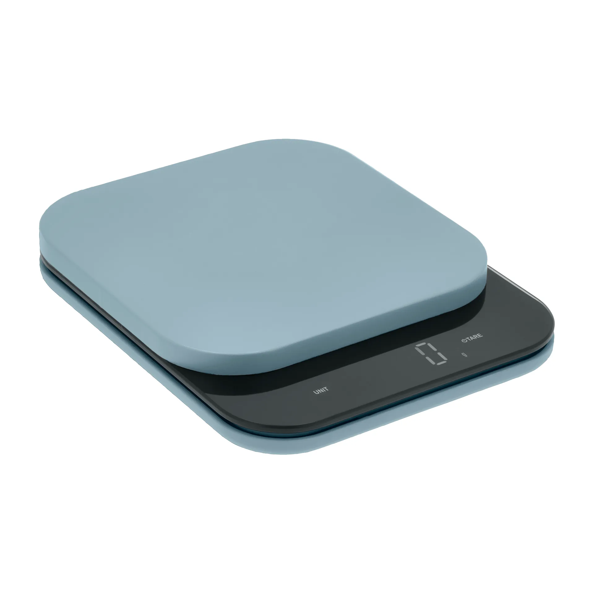 Balanza de cocina Mensura, Dusty blue Rosti