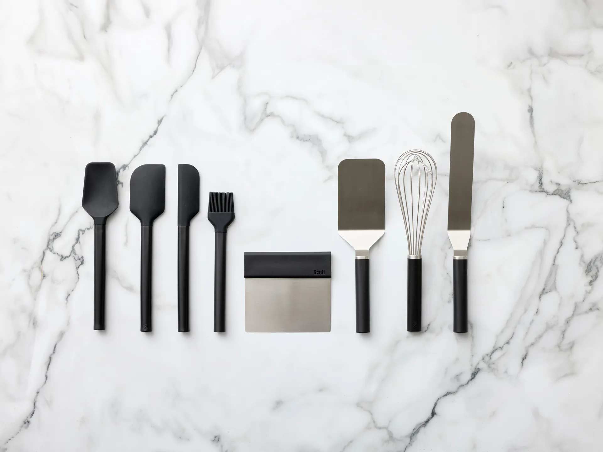 Batidor de varillas Emma de acero de 27 cm, Negro Rosti