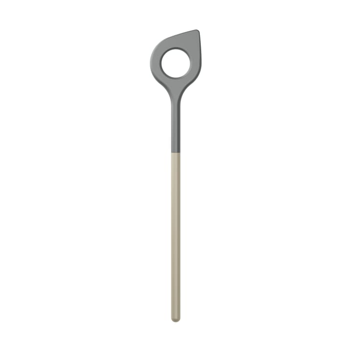 Cuchara mezcladora con agujero Optima 31x5,5 cm - Humus - Rosti