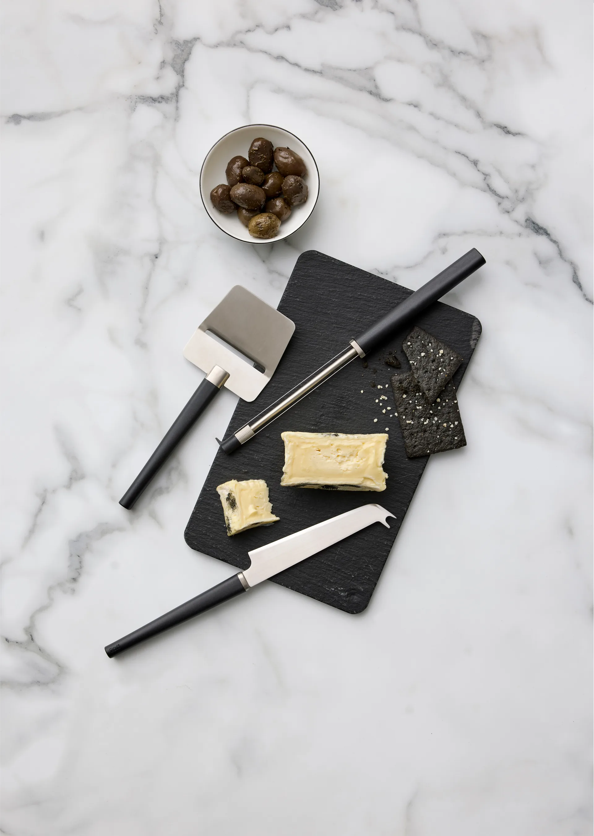 Cuchillo para queso Emma 24 cm, Black Rosti