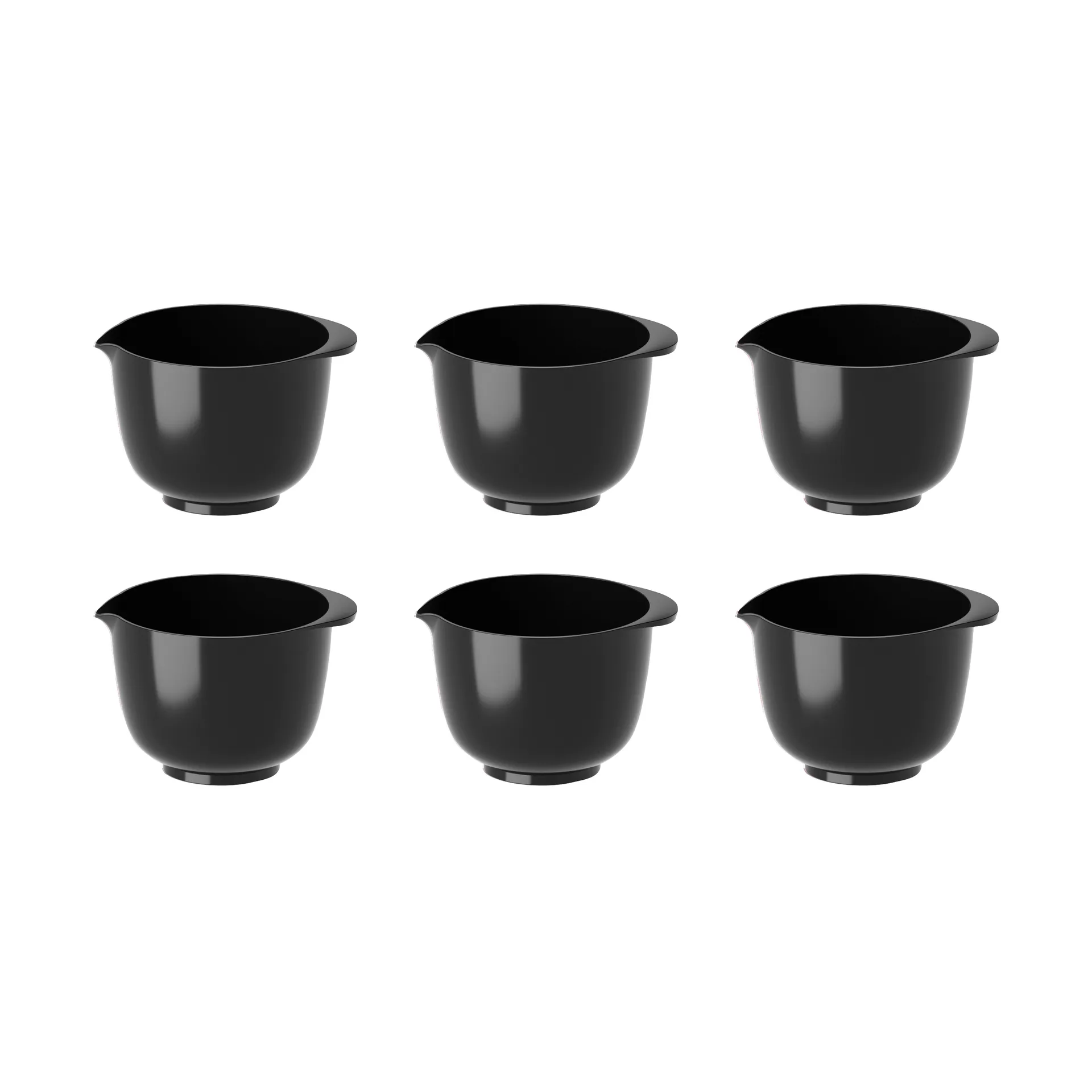 Cuenco mini Margrethe 25 ml 6-pack, Negro Rosti