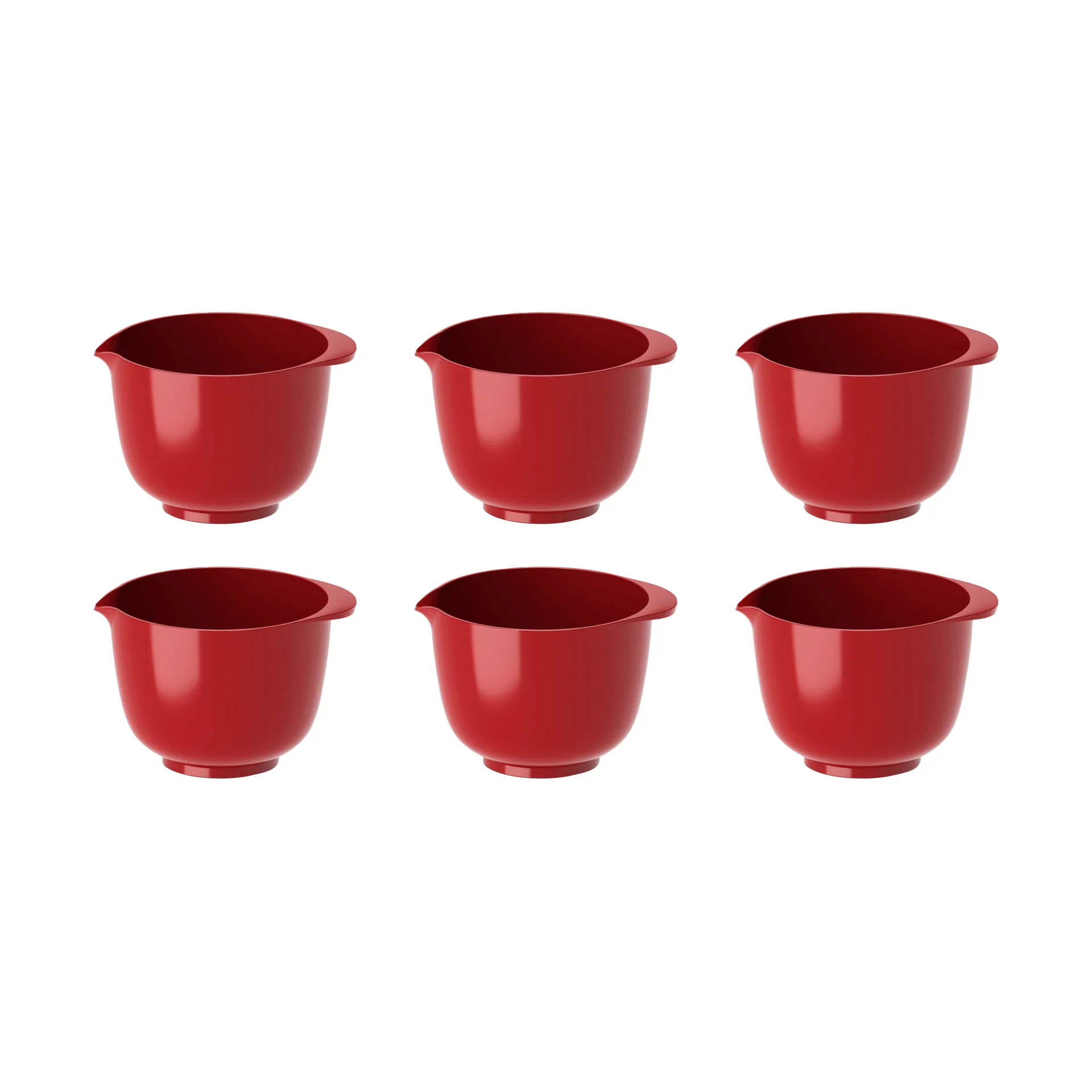 Cuenco mini Margrethe 25 ml 6-pack, Rojo Rosti