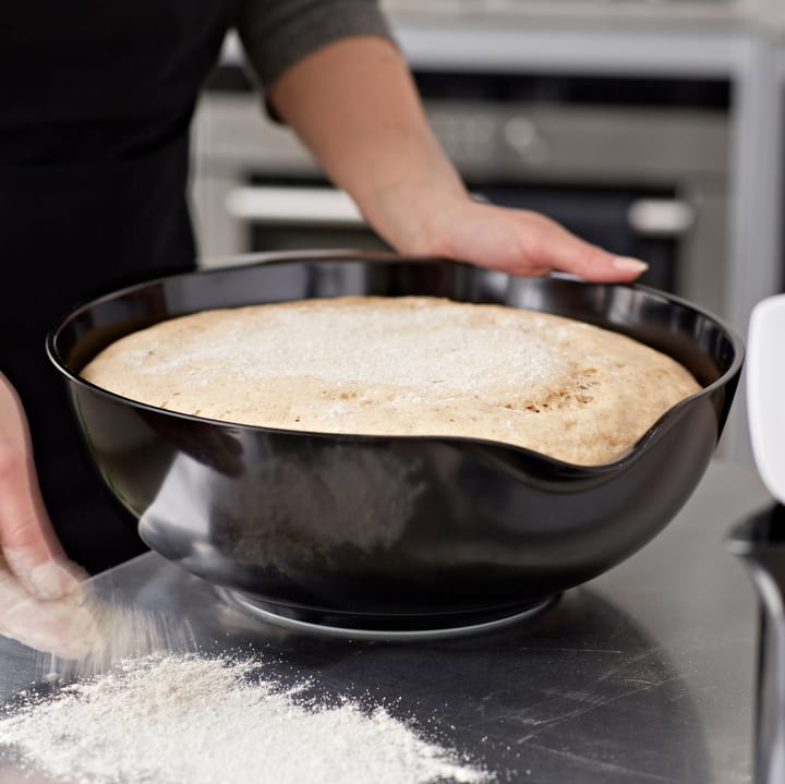 Cuenco para masa Margrethe 6 L, negro Rosti