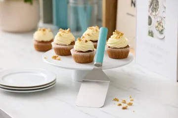 Emma espátula ancha de acero 26 cm - Nordic green - Rosti