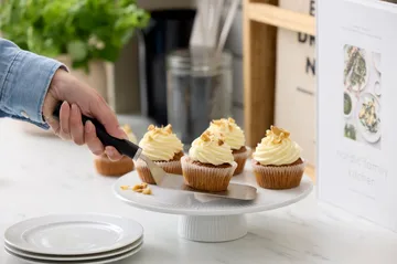 Espátula ancha Emma de acero 26 cm - Negro - Rosti