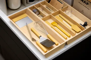 Espátula paleta estrecha de acero Emma 33 cm - curry - Rosti