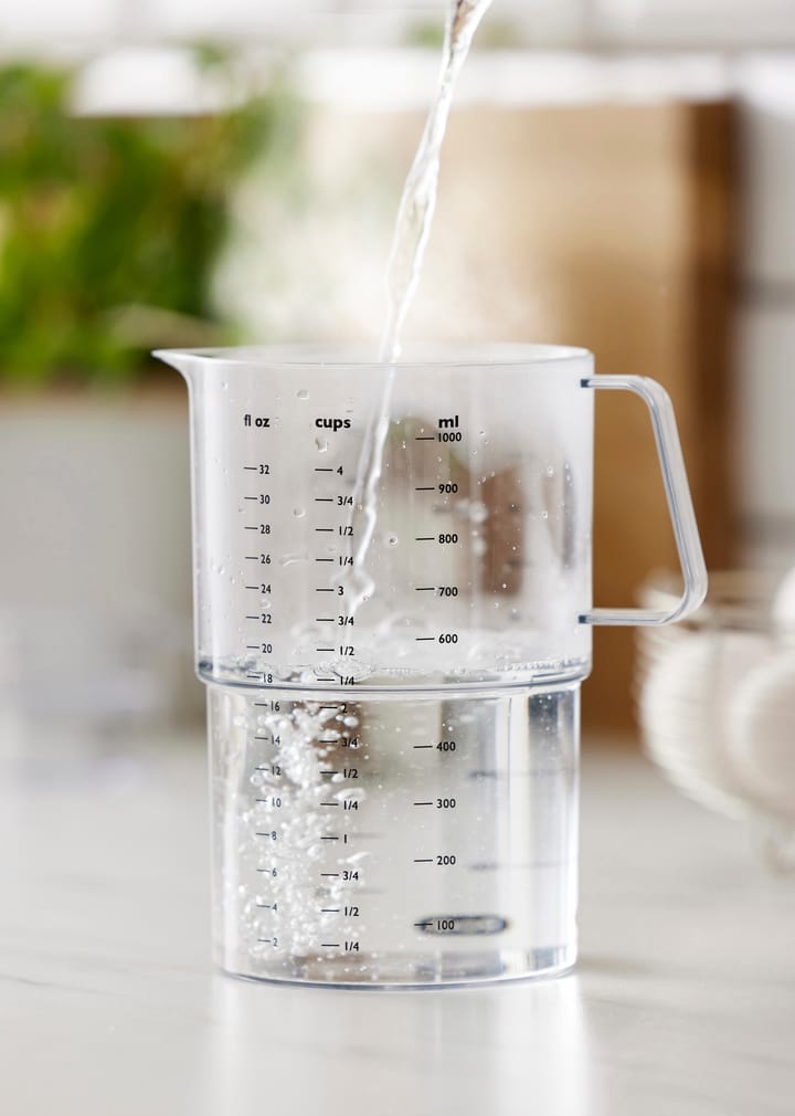 Jarra medidora Mensura 1 l, transparente Rosti