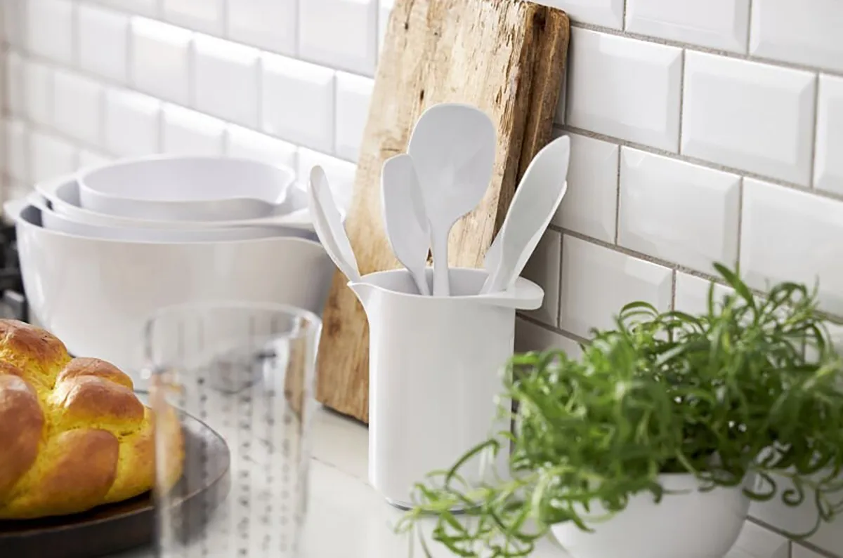 Jarra mezcladora Margrethe 1 l, blanco Rosti