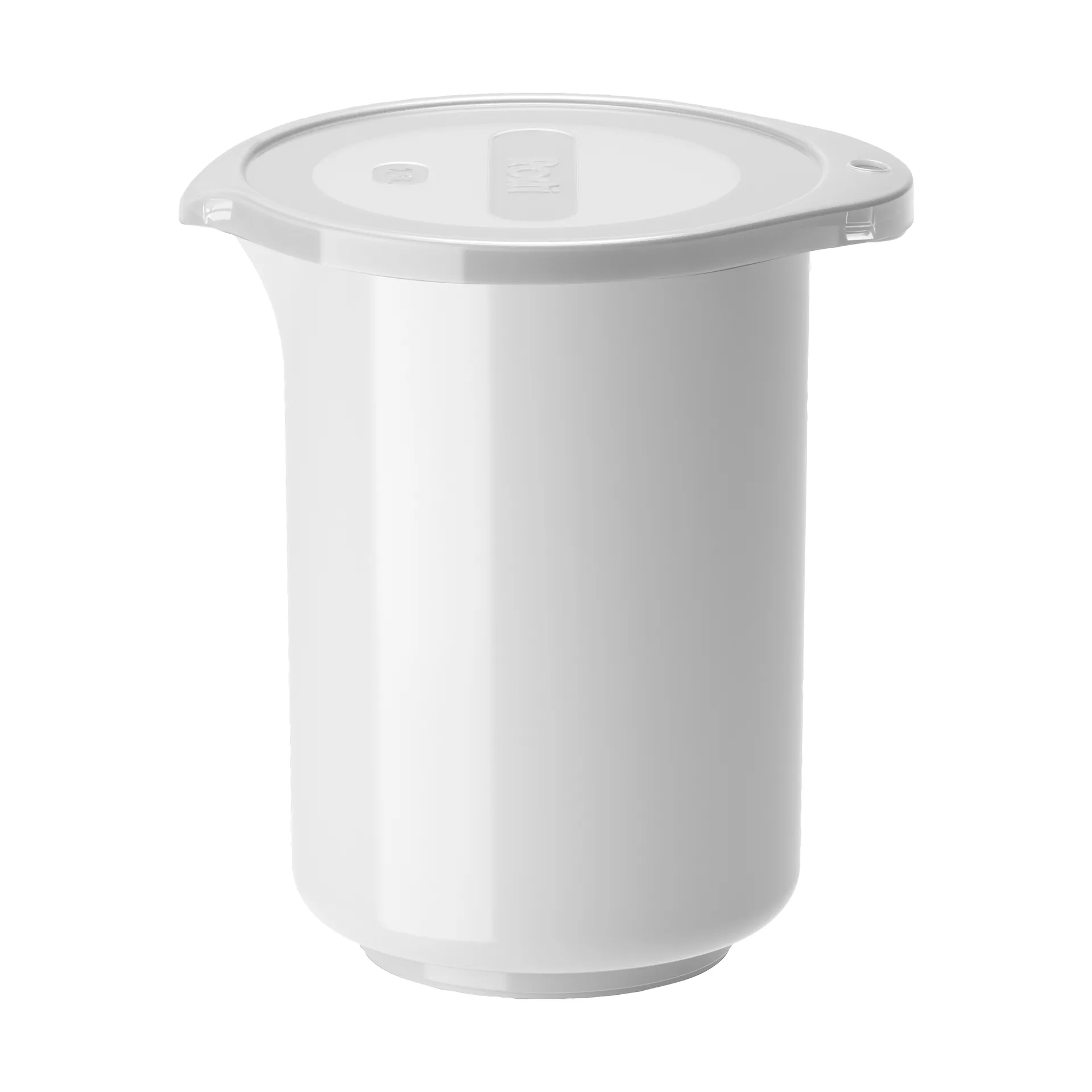 NEW jarra mezcladora Classic con tapa, Blanco, 1,25 litros Rosti