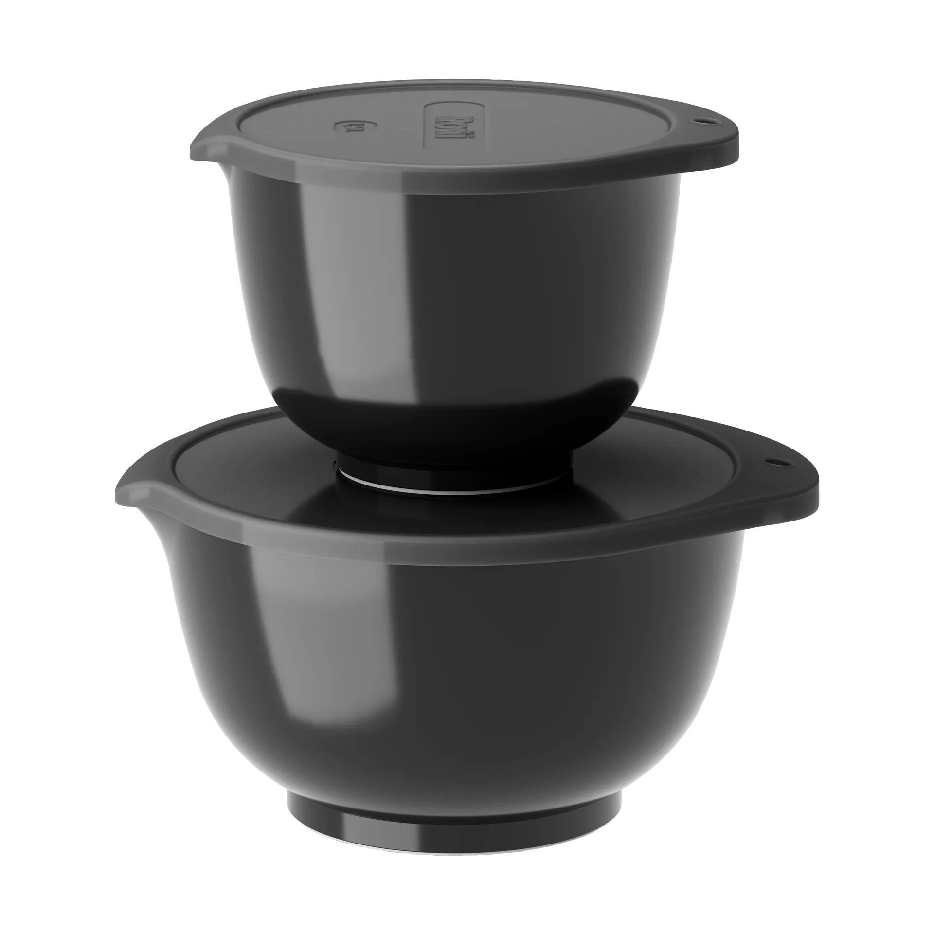 Set de 2 cuencos Margrethe, Black edition Rosti